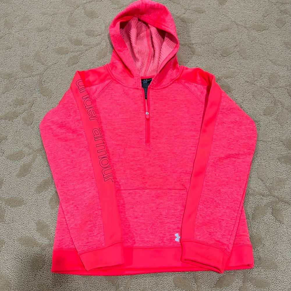 Under Armour Pink Girls Jacket. Girls Large.‎